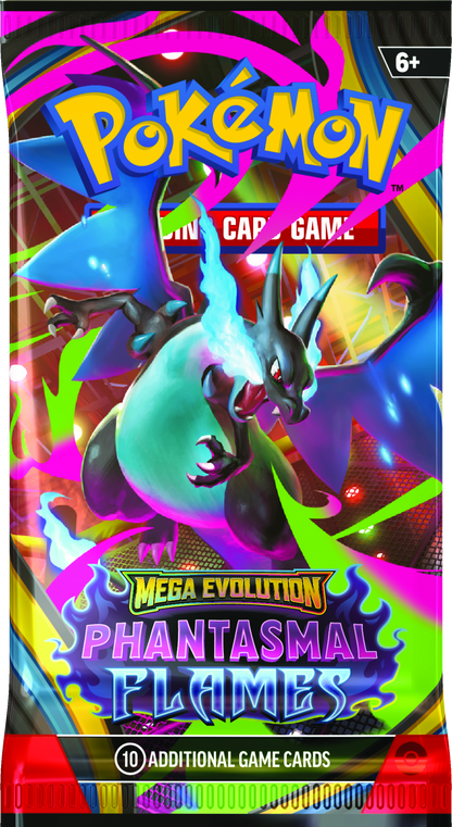 Pokemon Mega Evolution ME02: Phantasmal Flames Booster Bundle