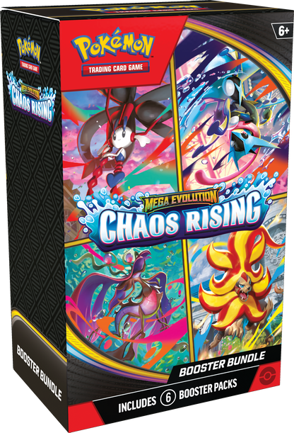 Pokemon Mega Evolution ME04: Chaos Rising Booster Bundle Box