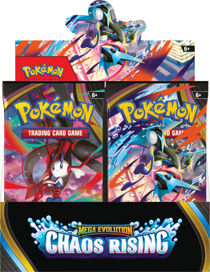 Pokemon Mega Evolution ME04: Chaos Rising Booster Display Box
