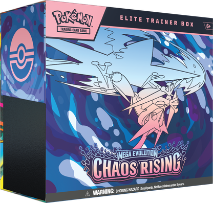 Pokemon Mega Evolution ME04: Chaos Rising Elite Trainer Box
