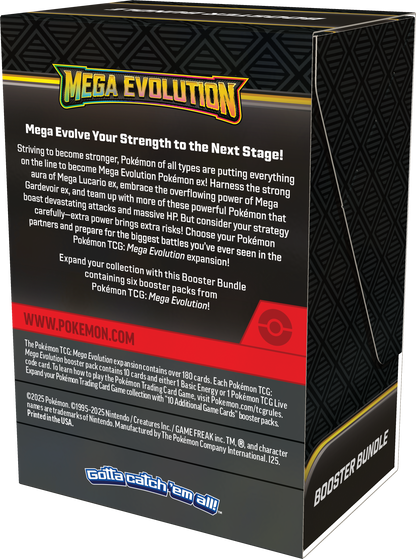 Pokemon Mega Evolution Booster Bundle