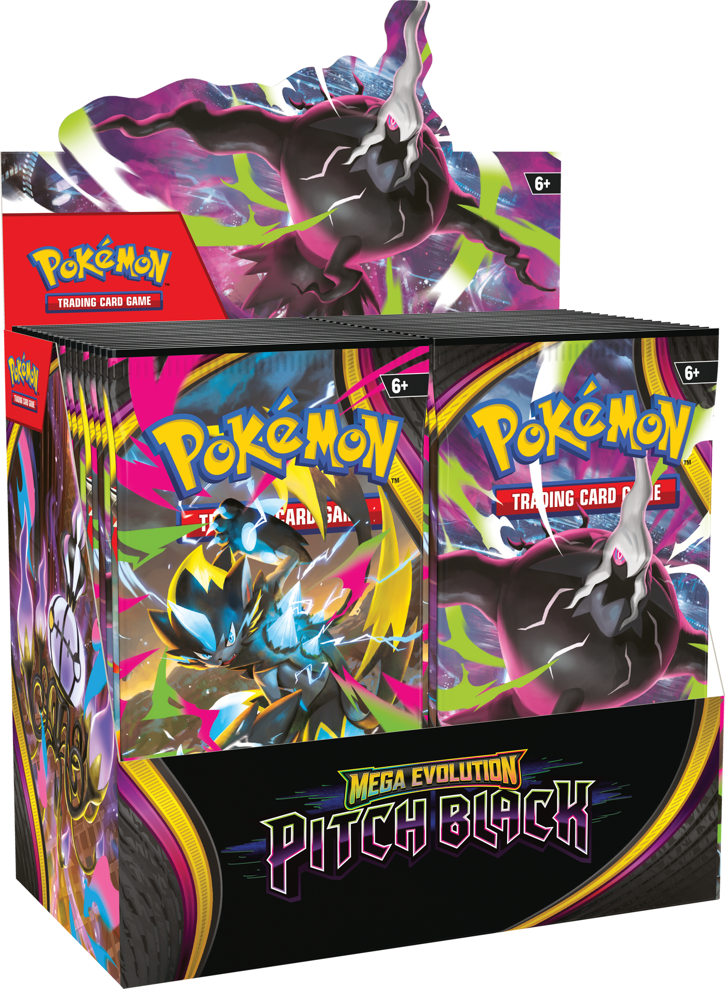 Pokemon Mega Evolution ME05: Pitch Black Booster Display Box