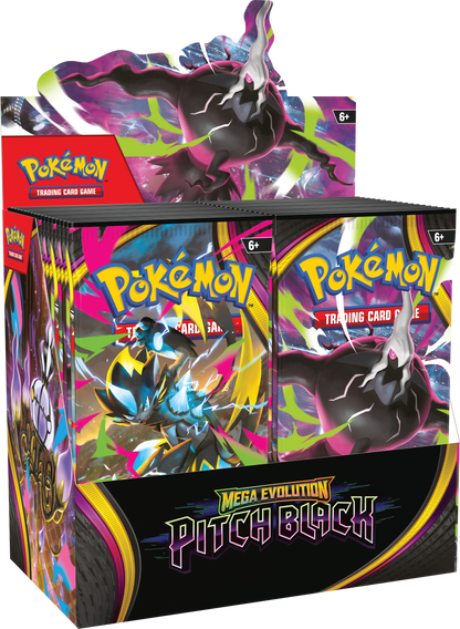 Pokemon Mega Evolution ME05: Pitch Black Booster Display Box