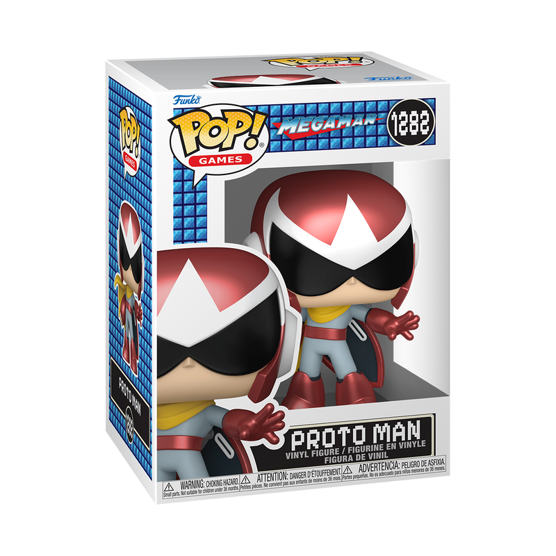 Funko Pop Games Megaman Proto Man Vinyl Figure