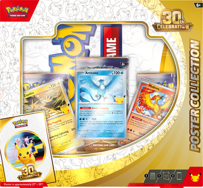 Pokemon Mega Evolution ME30: 30th Celebration Poster Collection