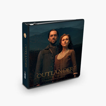 Outlander Season 5 Trading Card Binder Roger & Brianna Album with B2 Costume Card