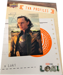 2023 Upper Deck Marvel Loki TVA Profiles 15 Card Chase Set P-1 to P-15