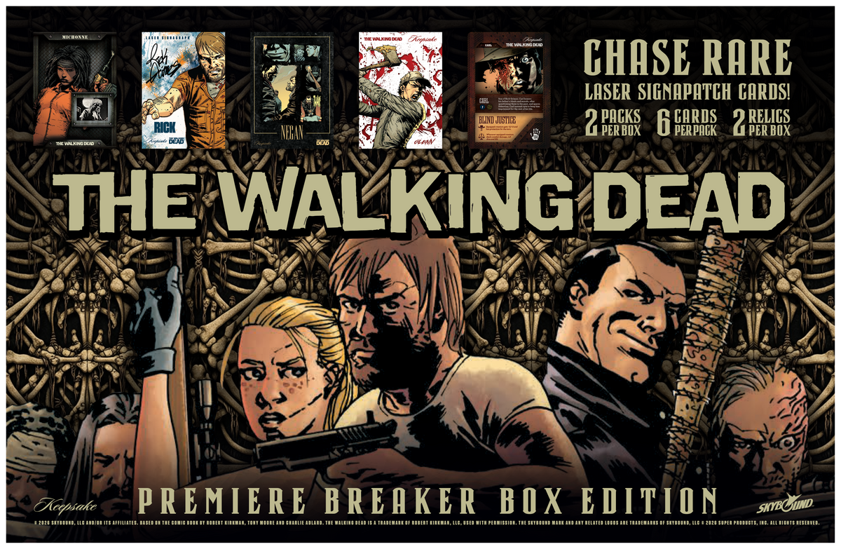 2026 Keepsake Walking Dead Premiere Breaker Edition Box