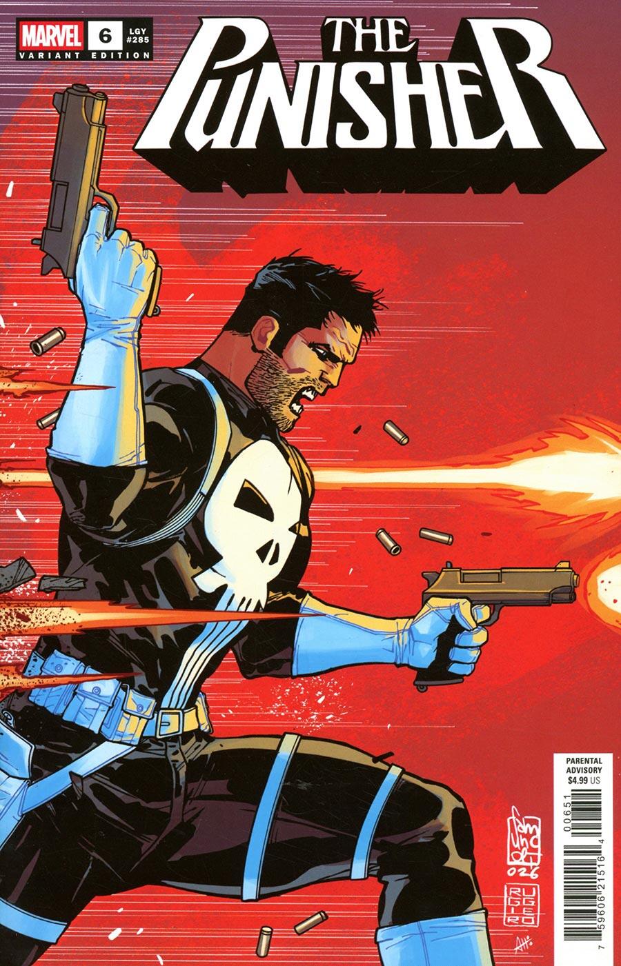 Punisher #6 Giuseppe Camuncoli 2 Part Connecting Variant