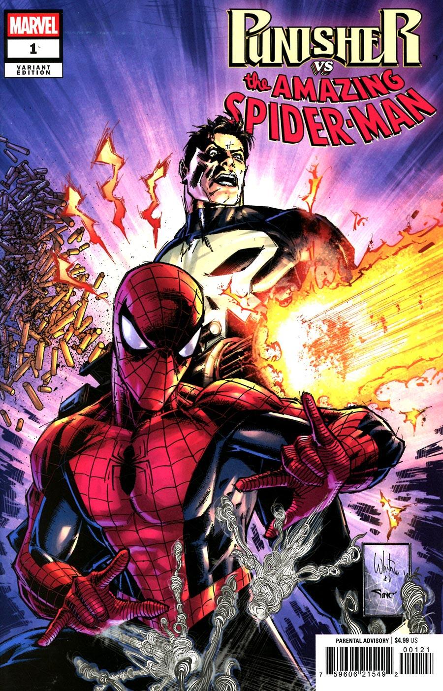 Punisher vs. Spider-Man #1 Whilce Portacio Variant