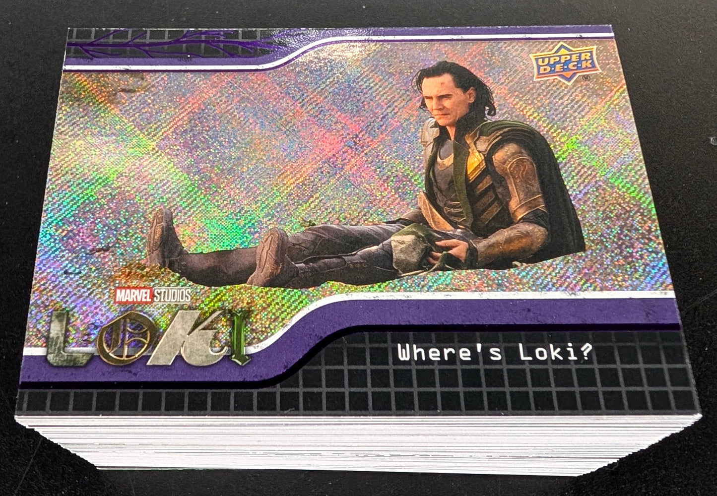 2023 Upper Deck Marvel Loki Purple Parallel 90 Card Base Set
