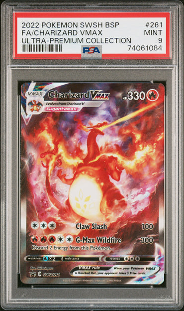 Pokémon Charizard VMAX (SWSH261) [Sword & Shield: Black Star Promos] Graded PSA 9 Mint