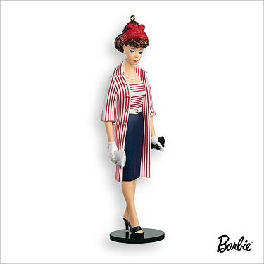 Hallmark Ornament 2007 Barbie Roman Holiday 14th