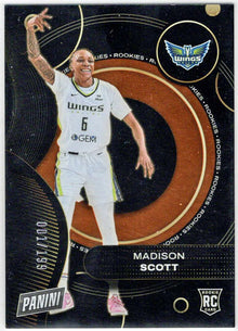 2025 Panini WNBA Player of the Day Orange Parallel Card RC12 Madison Scott /199