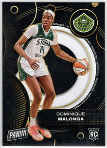 2025 Panini WNBA Player of the Day Rookie Card RC2 Dominique Malonga