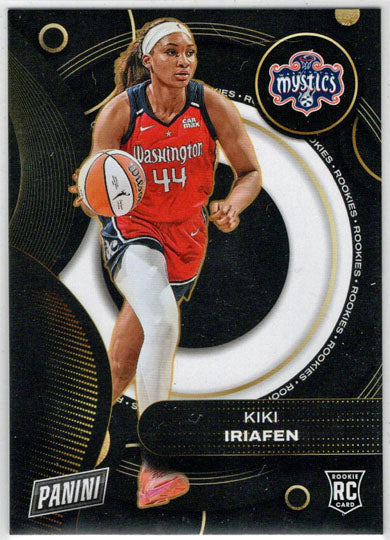 2025 Panini WNBA Player of the Day Rookie Card RC4 Kiki Iriafen