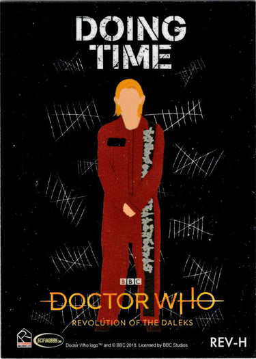 2022 Doctor Who Series 11 & 12 New Year Special 2021 Poster Card REV-H
