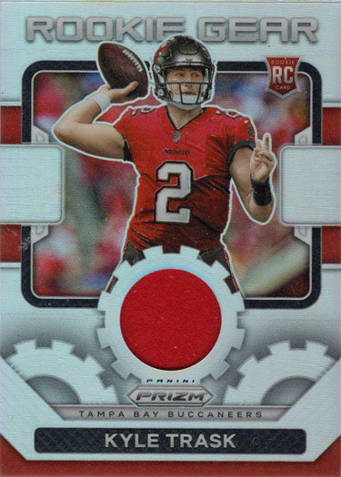 Panini Prizm Football 2021 Rookie Gear Silver Prizm Jersey Card RG 9 K