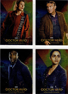 2022 Doctor Who Series 11 & 12 Revolution Of The Daleks Four Card Set ROTD-1-4