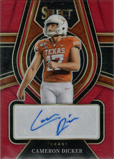 2020 Panini Select Football Red PRizm Autograph #SI-DML DeMarcus