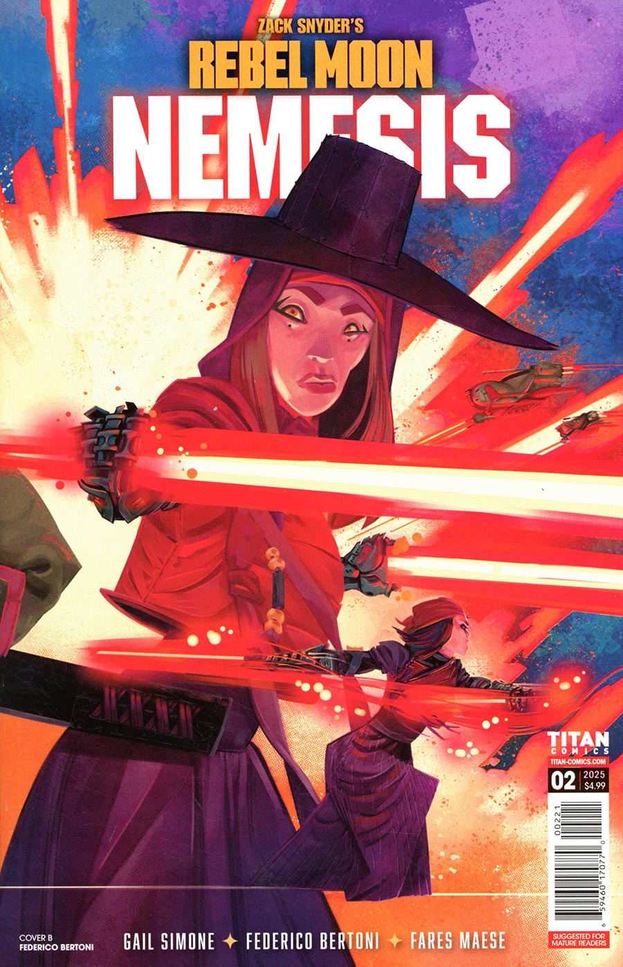 Rebel Moon Nemesis #2 (Of 4) Cover B Federico Bertoni Variant