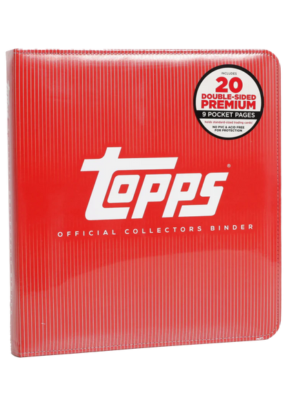 Topps Red Official Collectors Binder