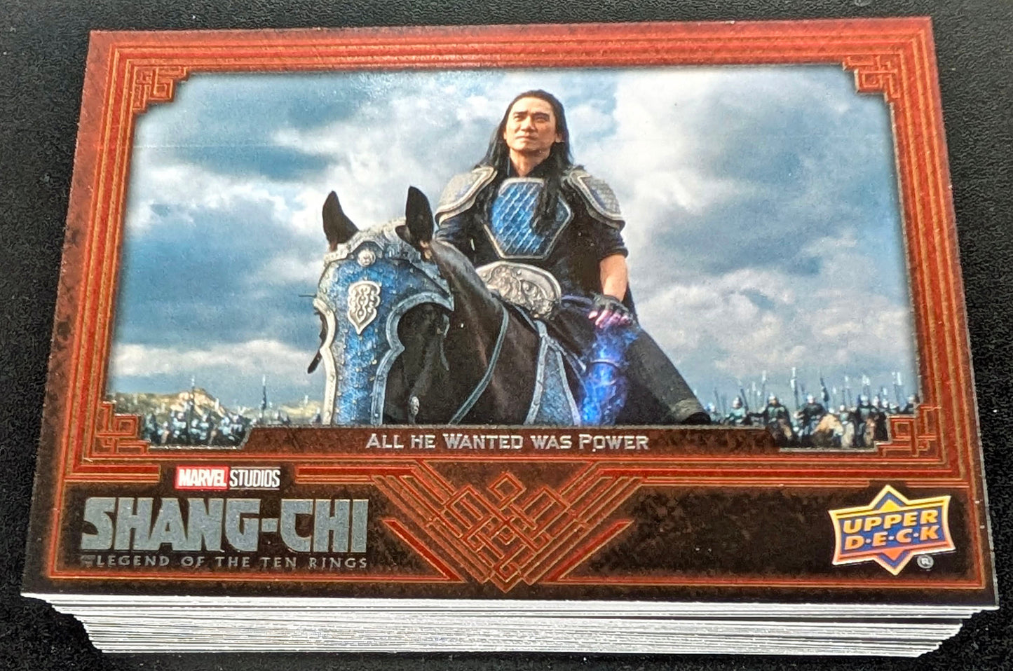 2022 Upper Deck Marvel Shang-Chi Complete 50 Card Red Parallel Set
