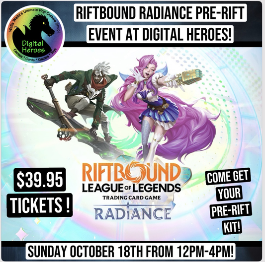 10/18/2026 12:00 PM Riftbound Radiance Pre-Rift Event Ticket