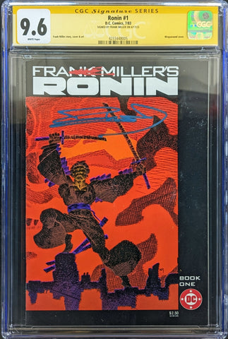 Frank Miller's Ronin #1 (1983) CGC 9.6 Signed by Frank Miller