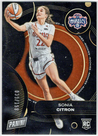 2025 Panini WNBA Player of the Day Orange Parallel Card SC Sonia Citron 039/199