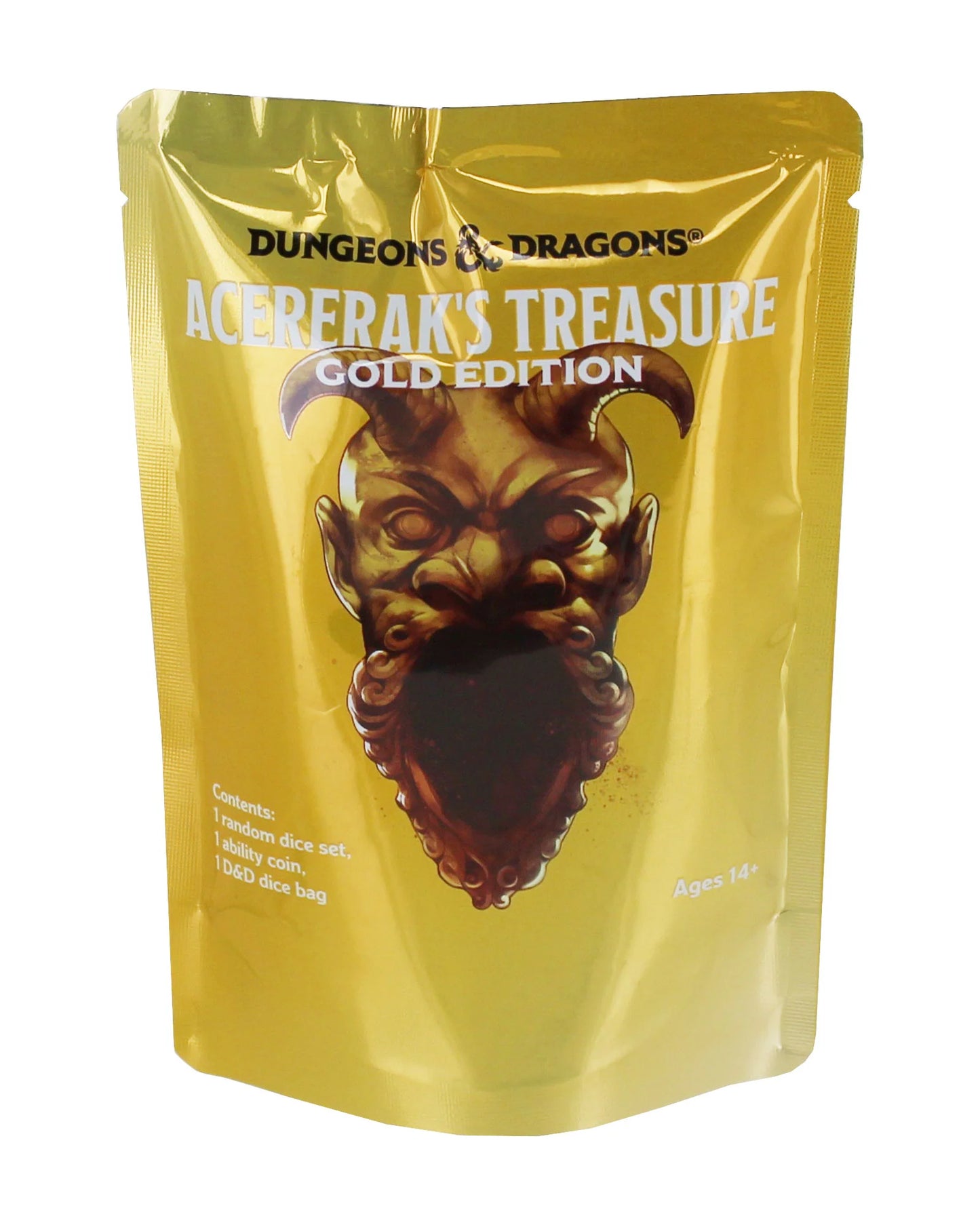 Sirius Dice Treasure Pack: Dungeons & Dragons - Acererak's Treasure (Gold Edition)