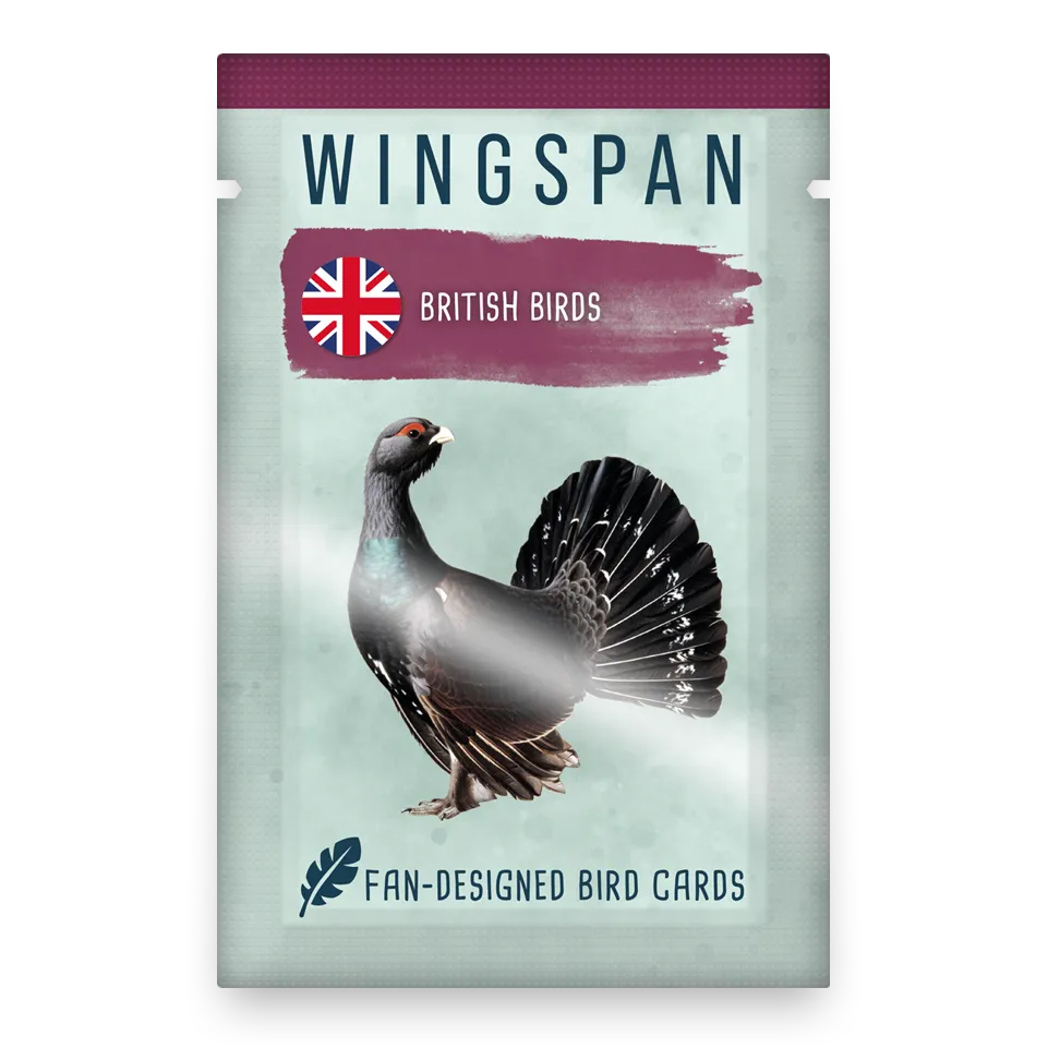 Wingspan: Fan-Designed Bird Card Packs - British Birds