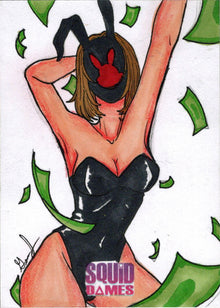 2023 5finity Squid Dames Sketch Card by Grae Sundberg V3