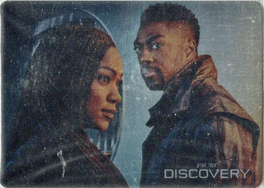 Star Trek Discovery Season 3 CT1  Metal Case Topper Chase Card