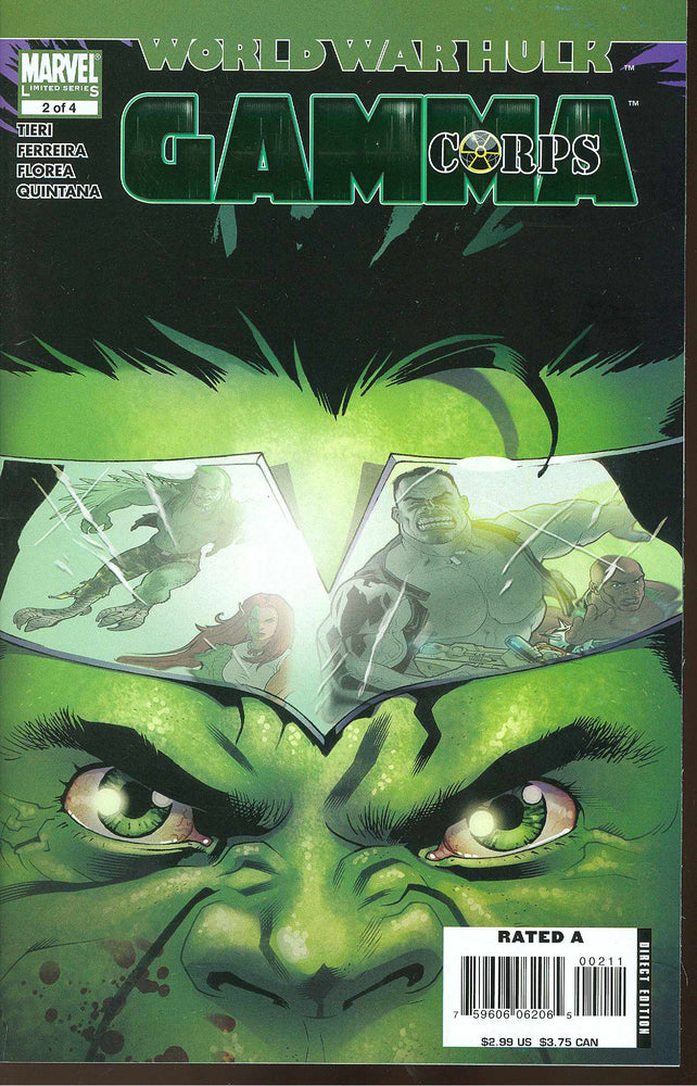 World War Hulk: Gamma Corps 2 Comic Book NM