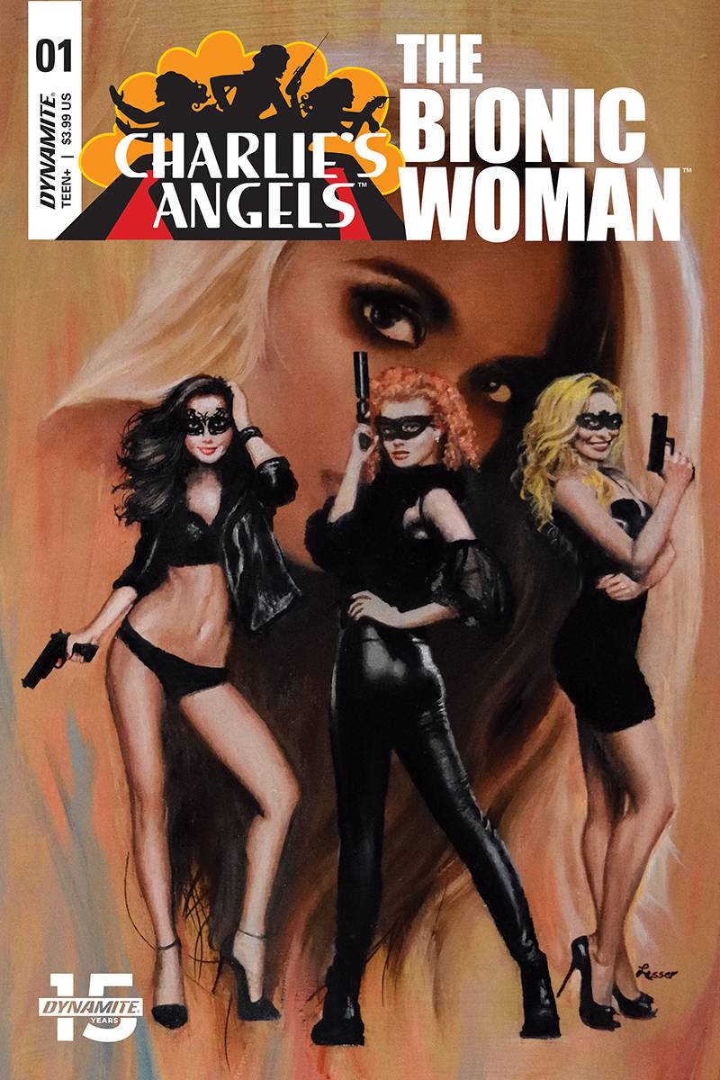 CHARLIES ANGELS VS BIONIC WOMAN #1 CVR C LESSER