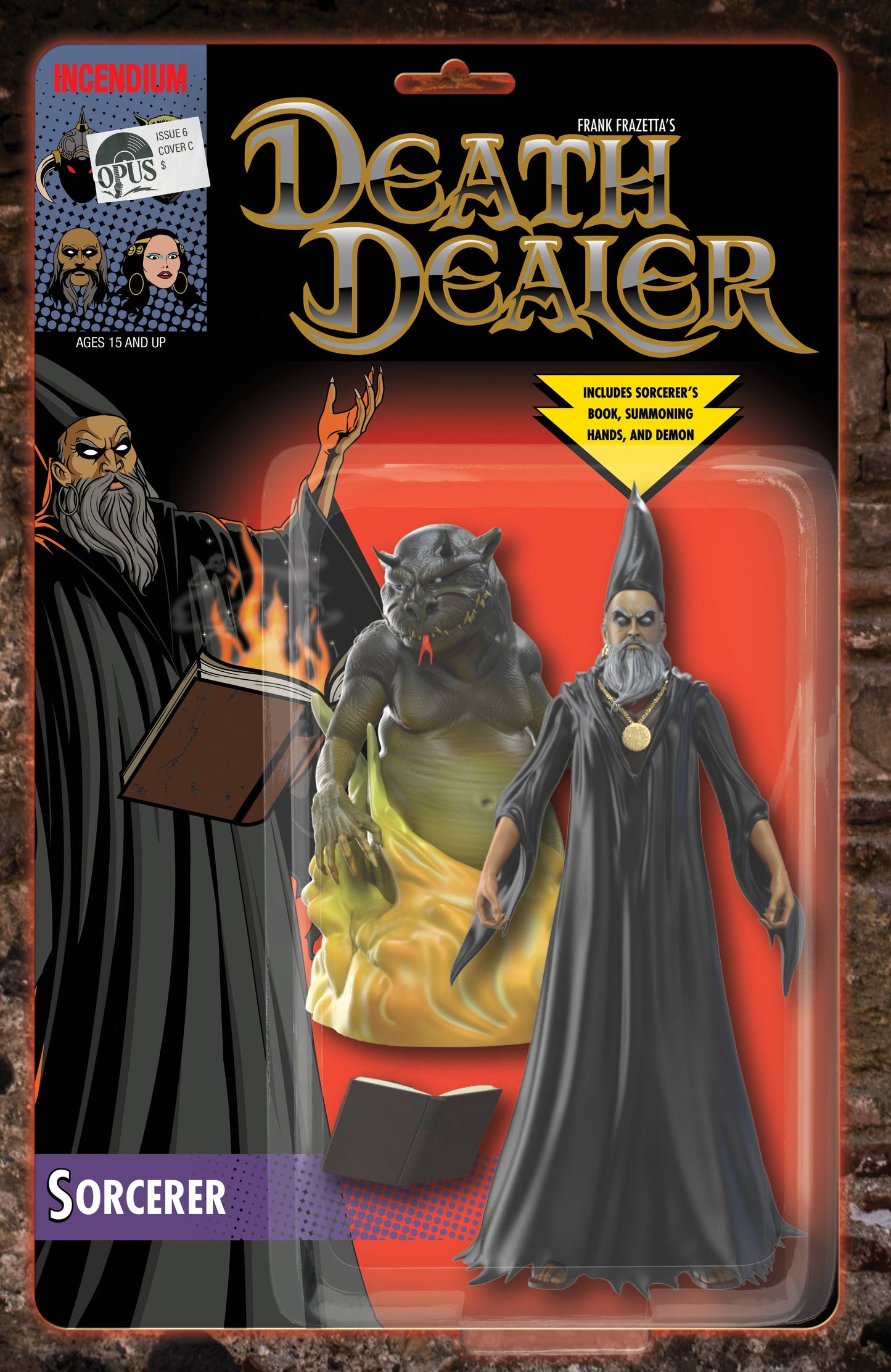 Frank Frazetta Death Dealer #6 Cover C 5 Copy Variant Edition Sorcerer Ac