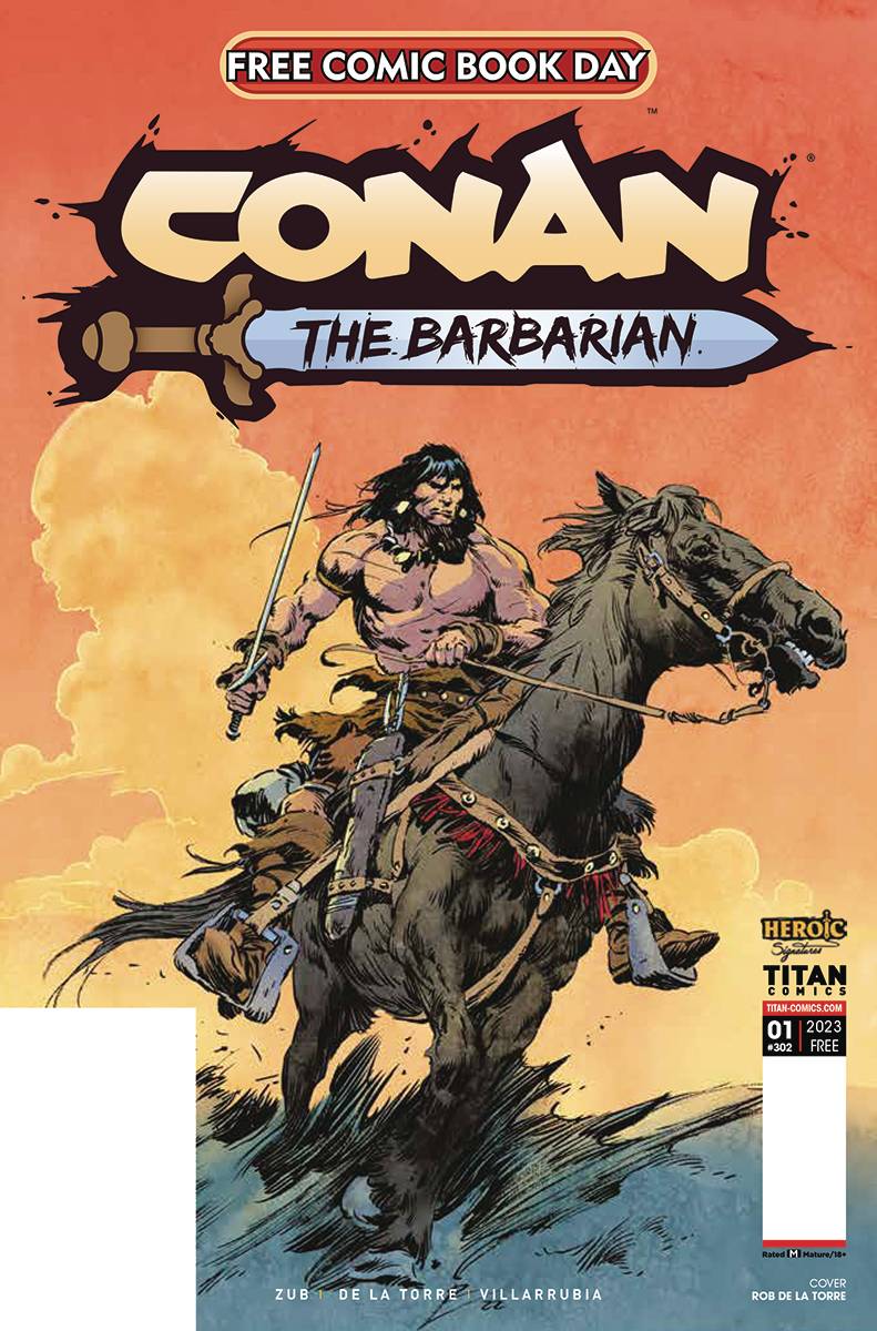 FCBD 2023 CONAN BARBARIAN SP (Net) (MR)