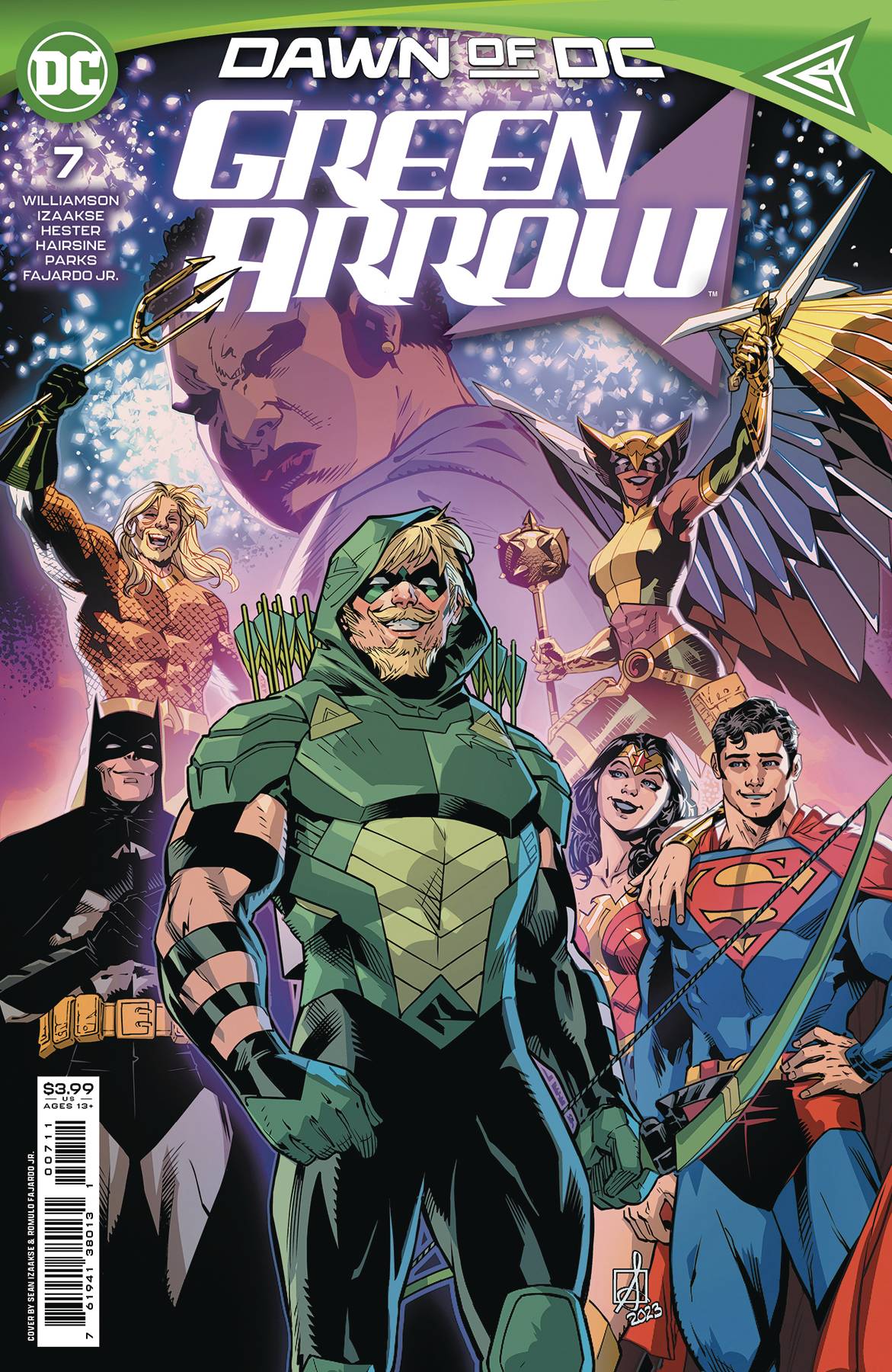 Green Arrow #7 (Of 12) Cover A Sean Izaakse