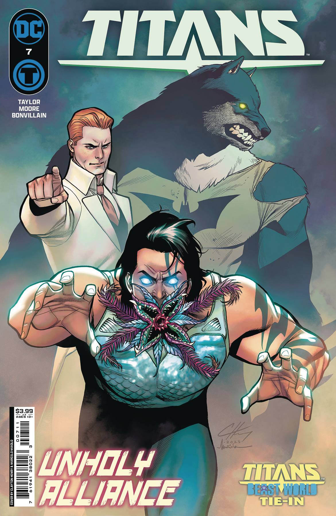 Titans #7 Cover A Clayton Henry