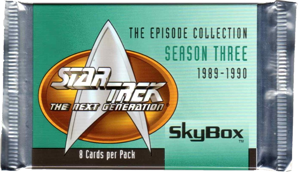 1995 Skybox Star Trek: TNG Season 3 Sealed Trading Card Pack