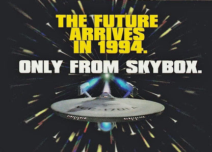 Skybox 1994 Star Trek: TNG Season 1 The Future Arrives in 1994 Promo Card