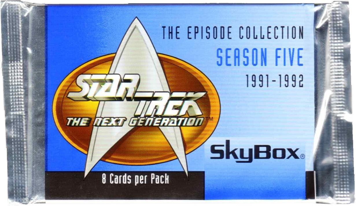 1996 Skybox Star Trek: TNG Season 5 Sealed Trading Card Pack