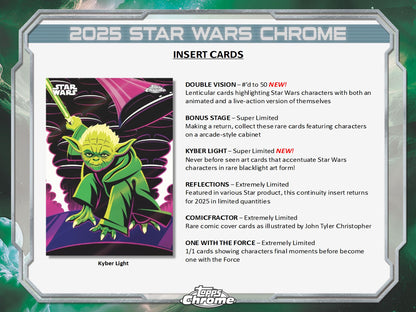 2025 Topps Star Wars Chrome Hobby Box