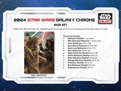 2024 Topps Star Wars Chrome Galaxy Hobby Box ***PRE-ORDER***