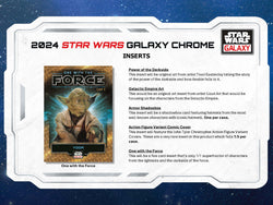 2024 Topps Star Wars Chrome Galaxy Hobby Box ***PRE-ORDER***