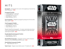 2024 Topps Star Wars High-Tek Hobby Box  ***PRE-ORDER***