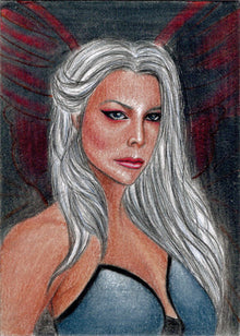 Succubus Sweethearts Sugar Spice 5finity 2023 Sketch Card Elisa M. V1