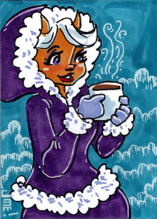 Succubus Sweethearts Sugar Spice 5finity 2023 Sketch Card Jme Foronda V3