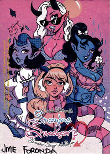 Succubus Sweethearts Sugar Spice 5finity 2023 Sketch Card Jme Foronda V3